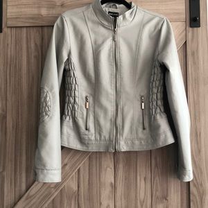 Leather jacket new without tag